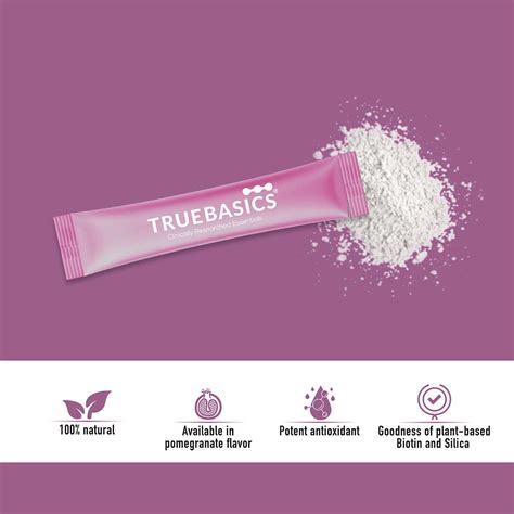 Buy TRUEBASICS PLANT BASED BIOTIN FOR HAIR GROWTH, SKIN GLOW & ANTI ...