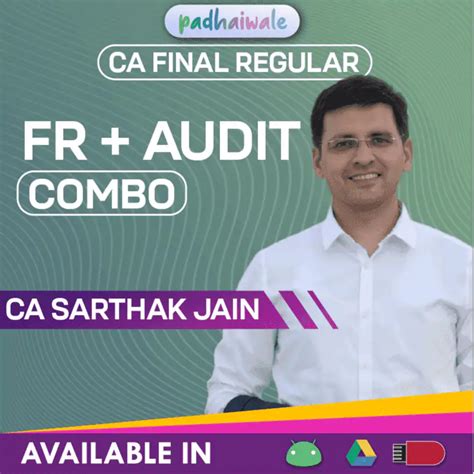 CA Final Financial Reporting – Padhaiwale - Make It Possible