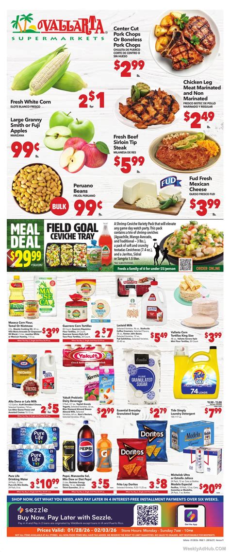 Vallarta Supermarkets Weekly Ad Next Week (2/4/26 - 2/10/26) Preview