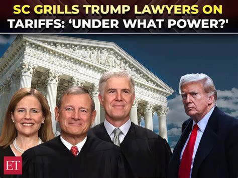 SC to block Trump tariffs? Justices grill Trump lawyers, 'Which powers ...