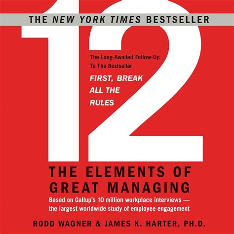 12: The Elements of Great Managing (Audio Download): Rodd Wagner, James ...