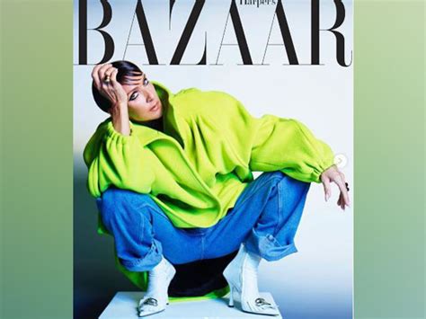 Celine Dion rocks edgy look on Harper's Bazaar cover