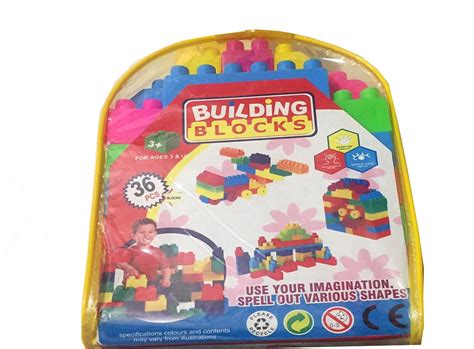 Buy ROTLE Intellect 36 Pieces Building Block Set for Kids (Pack of 1 ...