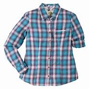 Image result for Natural Reflections Flannel Long-Sleeve Shirt For Ladies