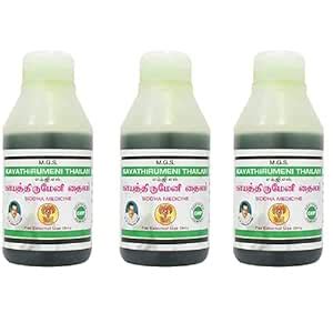 CTM EXPORTS Gopalan MGS Aasan kayathirumeni thailam Herbal oil (100ml ...