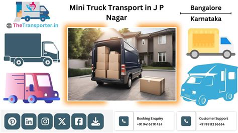 Accurate Truck Rent Per Km Rate in J P Nagar Bangalore for Moves