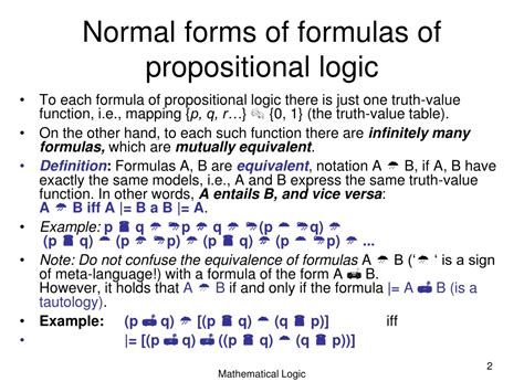 Propositional formula Propositional Logic 的图像结果