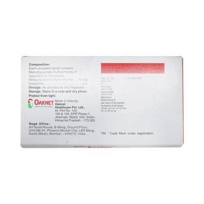 Reglan Tablet: Uses, Side Effects, Price, Dosage & More Info - PharmEasy