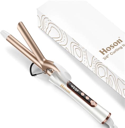 Amazon.com: ToMe 3/4 Inch Curling Wand, Ceramic Small Barrel Curling ...