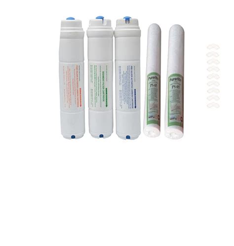 Xisom Ro complete Filter Size 10 Inch + 1 Post Silver Activated Carbon ...