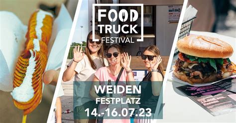 Food Truck Festival Weiden 2023, Festplatz Weiden, 14 July to 16 July ...