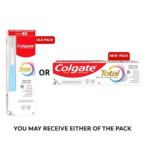 Buy Colgate Total Advanced Health Toothpaste, 150 gm | 19 Minutes ...