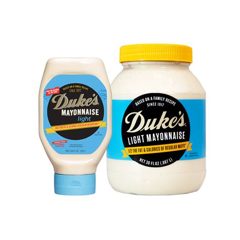 Duke's Light Mayonnaise - Duke's Mayo