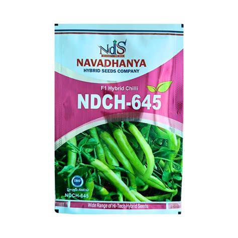 NDCH-645 Chilli Seeds - Navadhanya Seeds | F1 Hybrid | Buy Online Now ...