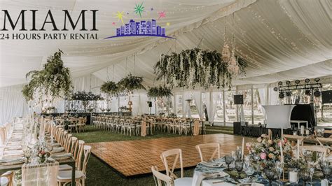 Tent Party Rentals Pros - 24 Hours Party Rentals Miami