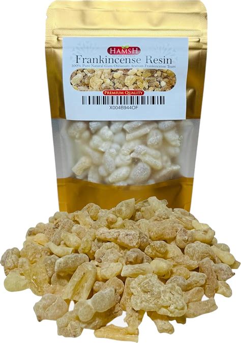 Amazon.com: Premium Frankincense Resin 4 oz – 100% Pure Natural Aromatic Gum Tears | Arabian ...