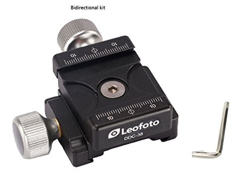 Buy 38mm DDC-38 Twin/Double Duplex Clamp Set Subtend/Bidirectional Arca ...