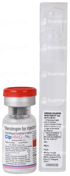 Ciphmg 75 Injection 1 - Uses, Side Effects, Dosage, Price | Truemeds