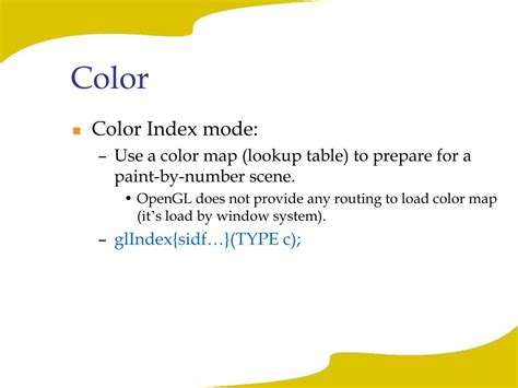 Image result for OpenGL Color Code