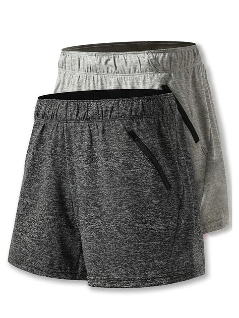 Rosvigor Women Athletic Shorts Gym High Waisted Shorts for Women Casual ...