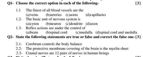Class 8 ICSE questions biology - Brainly.in