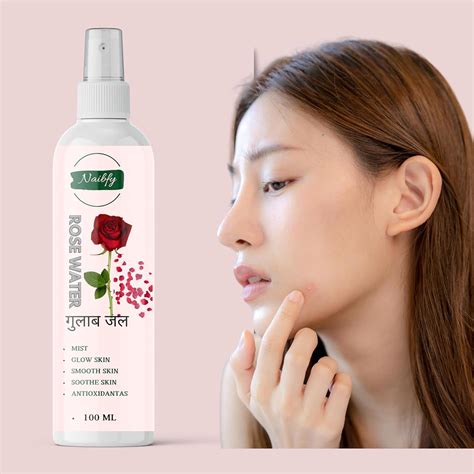 Rose Facial Mist, Anti-Acne & Acne Remedy for Oily and Sensitive Skin ...