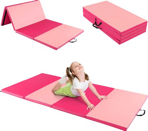 Tappetino pieghevole COSTWAY per palestra, 240 x 120 x 5 cm