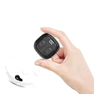 Loluka Invisible Earbuds Wireless Bluetooth,Extra Small Mini Discreet ...