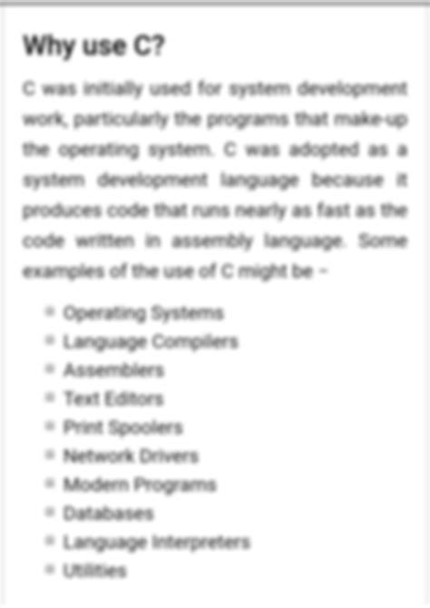Basics of C Programming Language 的图像结果