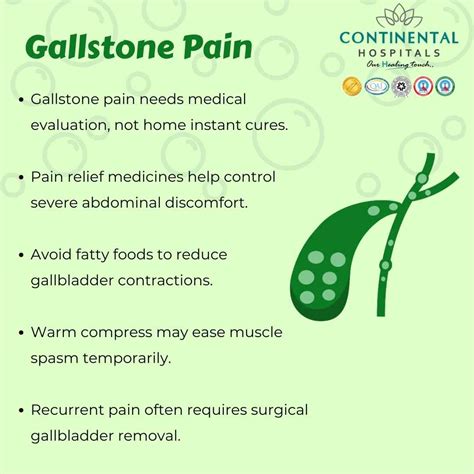 How can I get instant relief from gallstone pain?