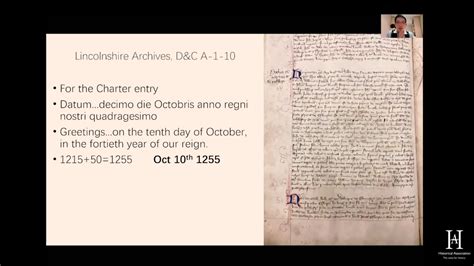 Virtual Branch Recording: Locating and Mapping the Jews of Medieval Lincoln / Historical Association