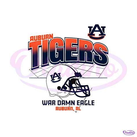 Auburn Tigers Football Helmet Grid War Damn Eagle PNG Clipart - Free ...