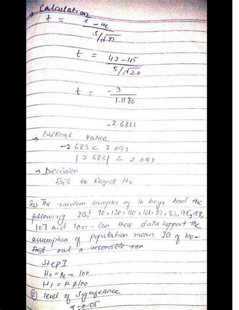 Image result for T-test Examples