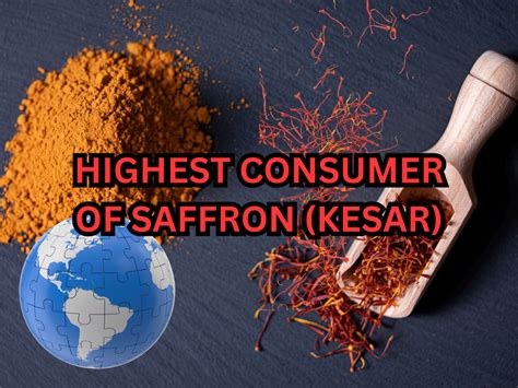 Which Country is Known for Largest Consumer of Saffron (Kesar) in the ...