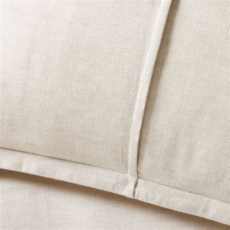 Kellen Organic Cotton-Blend Beige King Pillow Shams Set of 2 + Reviews ...