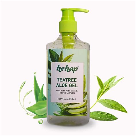 Hehap Tea Tree Aloe Vera Gel: Clear & Purified Skin | 250ml | – hehap