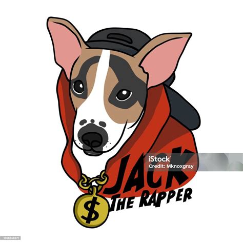 Jack The Rapper Jack Russell Terrier Dog Wear Rapper Fashion Style ...