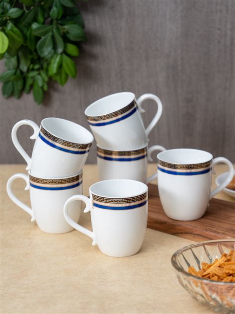 Shop JCPL Director Coffee Mug/ Tea Cup, 145ml, Set of 6, GS301 Online ...