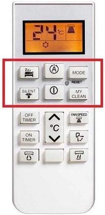Buy Wincase Remote Control Compatible for Hitachi Inverter AC Remote ...