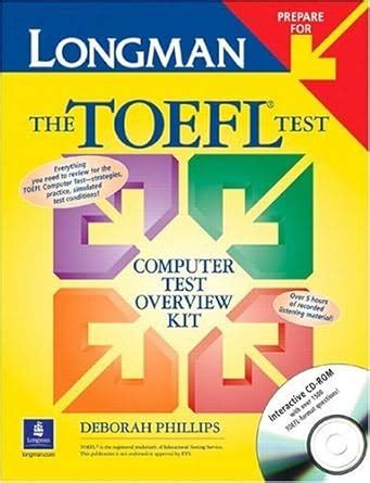 Buy Computer Test Overview Kit, Longman Prepare for the TOEFL Test Book ...