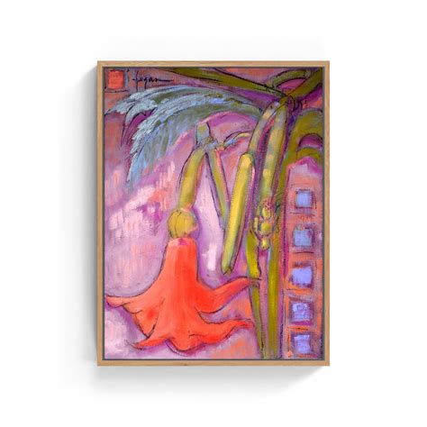 Buy Surreal Blooming Moment, Abstract Painting Wall Art Online at Best ...