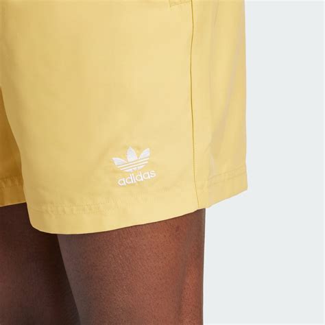 Clothing - Adicolor Essentials Solid Swim Shorts - Beige | adidas Kuwait