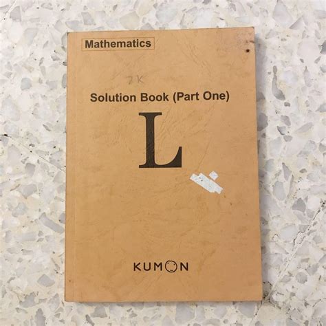 Kumon Worksheet Answer Book at Daniel Manns blog