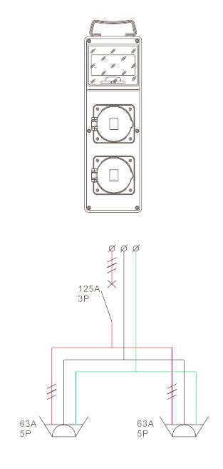 Image result for 3 Phase Socket Pin Connection