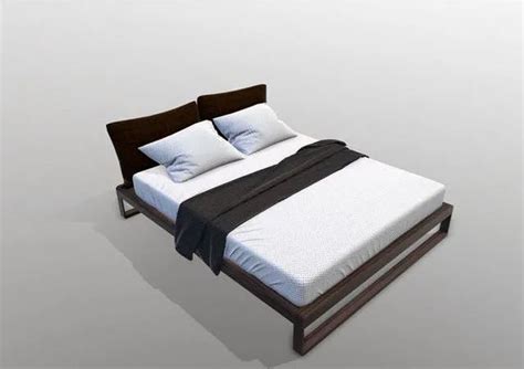 PBR Game 3D Models – Double bed – 3DSky Model Free