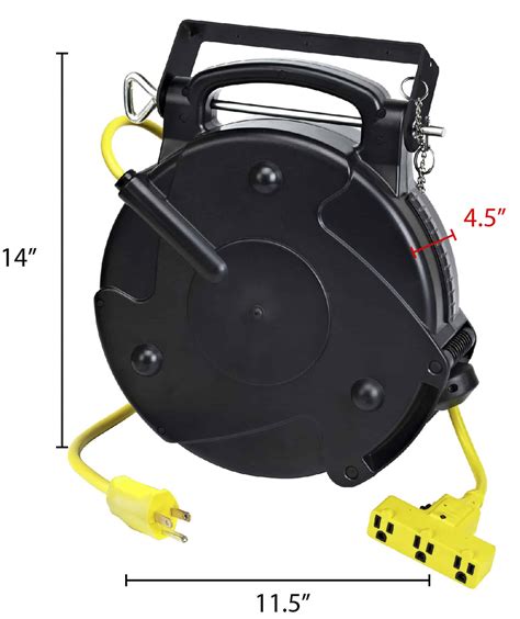 40' ProReel Extension Cord Reel with Circuit Breaker - 8140TP