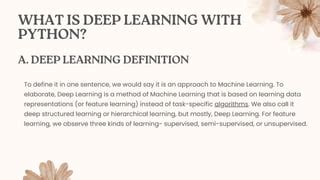 Python My First Deep Learning Algorithm 的图像结果