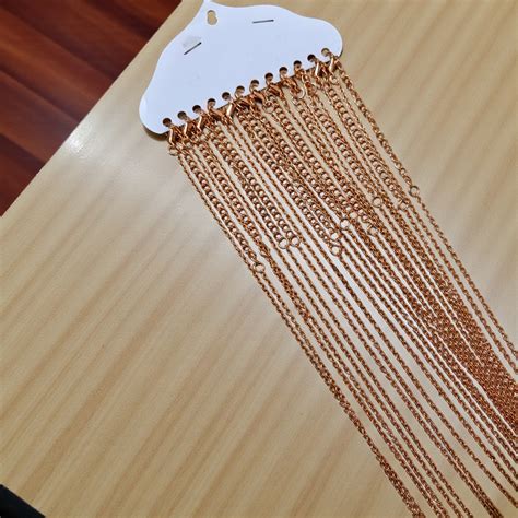Readymade Anti Tarnish Necklace Chain with Extension (1 PC) – Jo Handmade