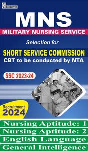 MNS Military Nursing Services SSC 2023 -2024 (Short Service Commission ...