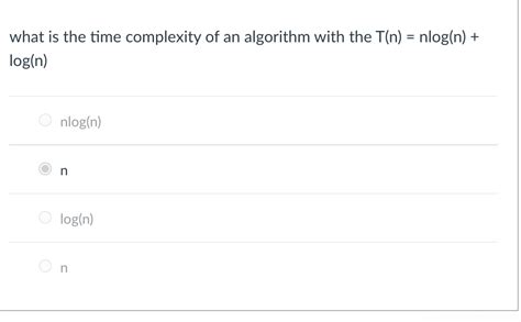 Image result for NLog N Time Complexity